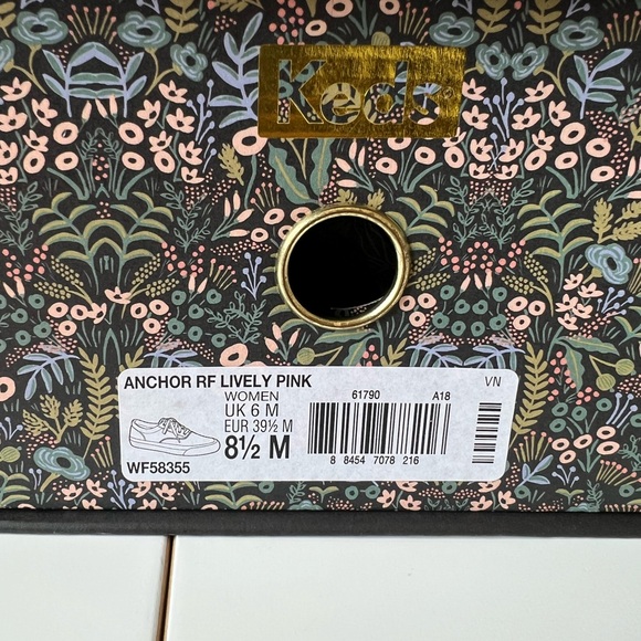 Keds x Rifle Paper Co. Women's Lively Floral Print Sneakers - Picture 11 of 11